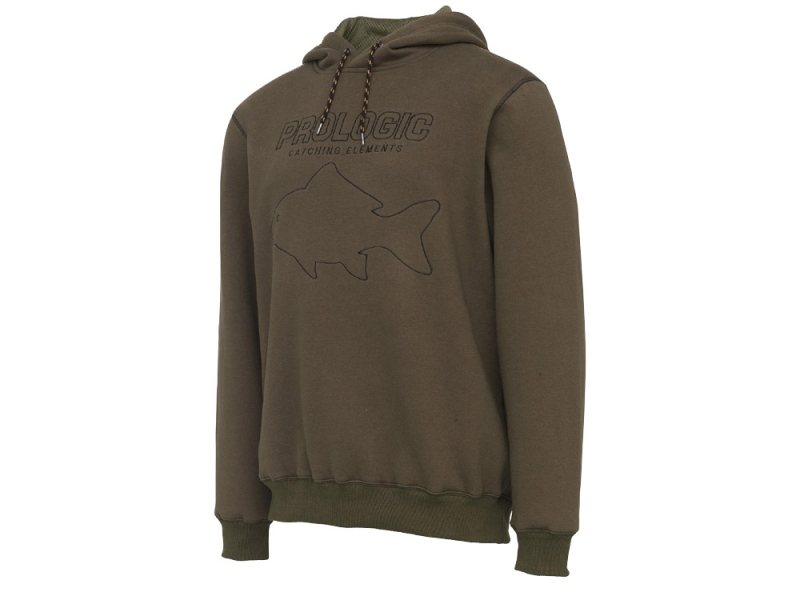 PROLOGIC Mikina Mega Fish Hoodie Army Green