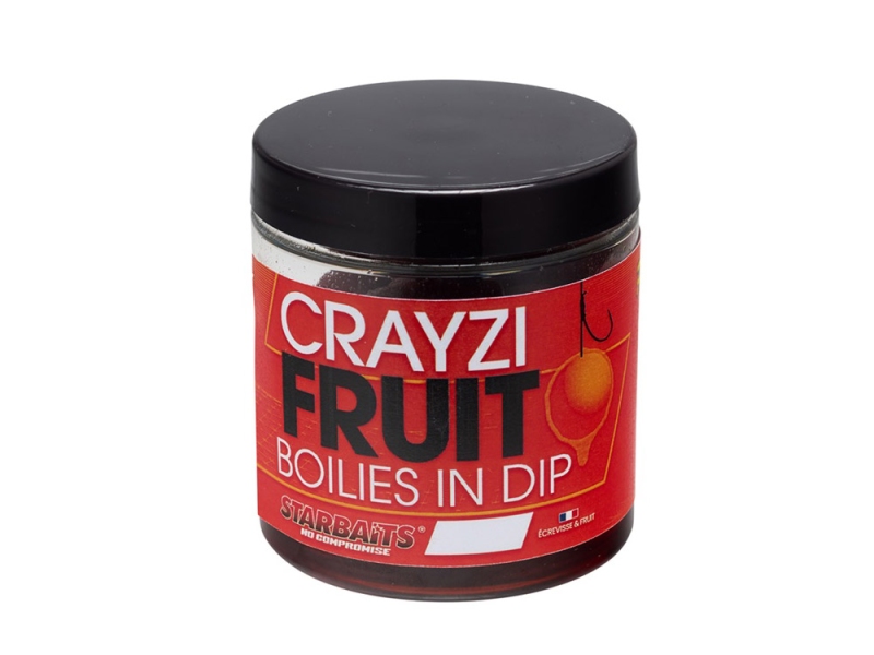 STARBAITS Boilies In Dip Crayzi Fruit 150g