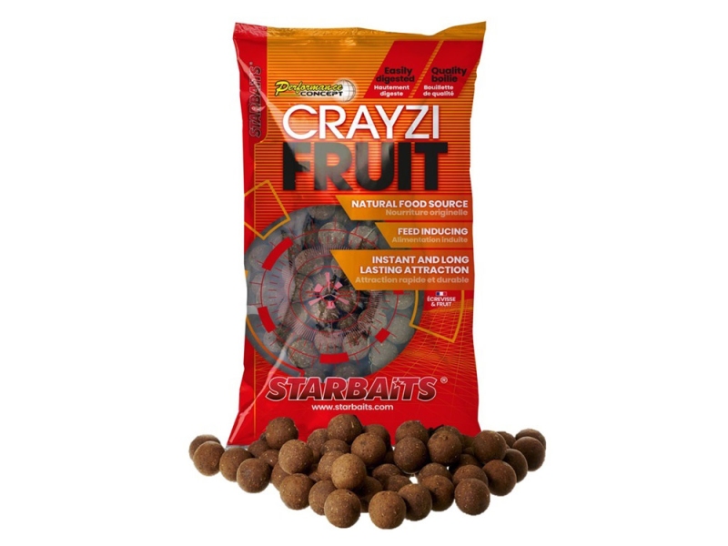 STARBAITS Boilies Concept Crayzi Fruit 2kg 20mm