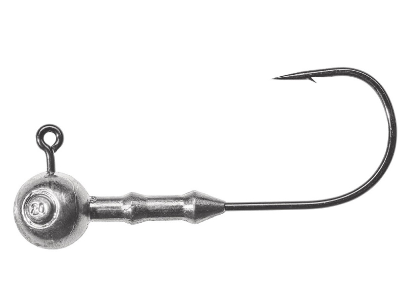 GUNKI Jigová Hlavička Jig Round Pike Natural