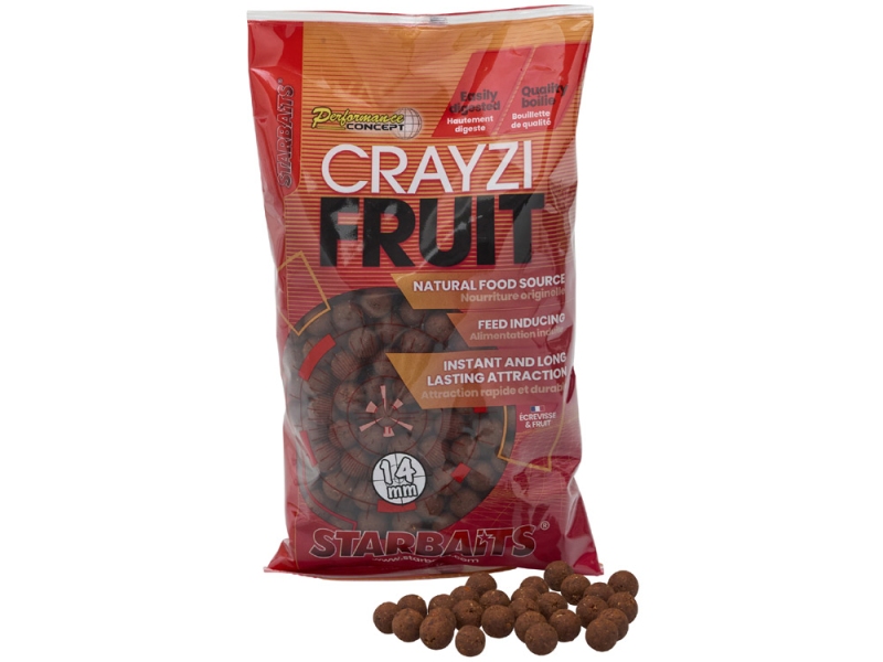 STARBAITS Boilies Concept Crayzi Fruit 800 g