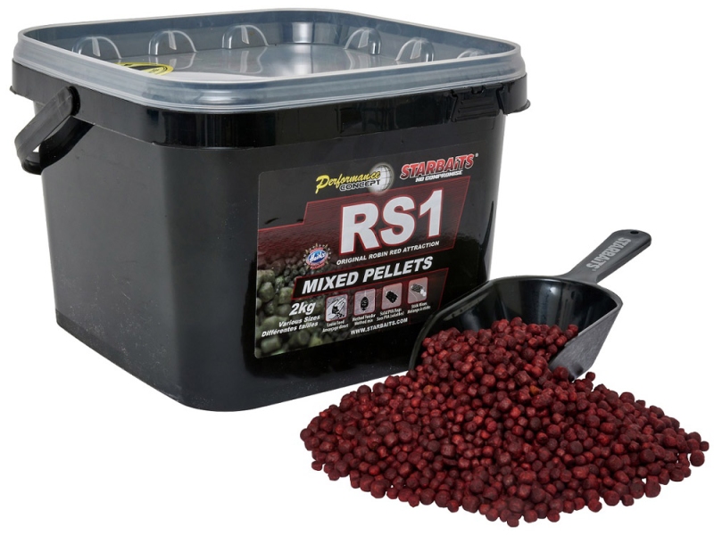STARBAITS Pelety CONCEPT RS1 Pellets Mixed 2 kg
