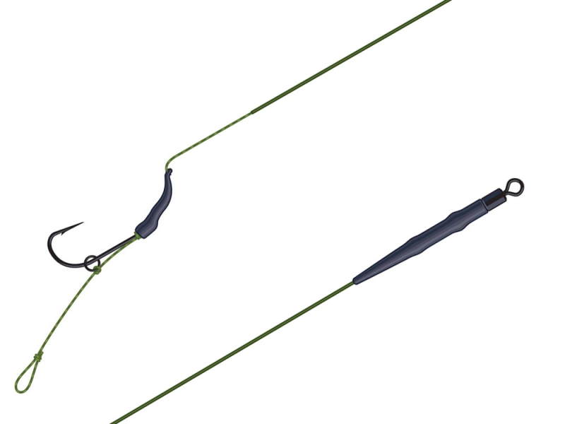 MAD Boilie Návazec Touchdown Combi Blow Back Rig 18 cm