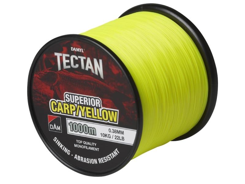 DAM Vlasec Damyl Tectan Superior Carp Yellow 1000 m