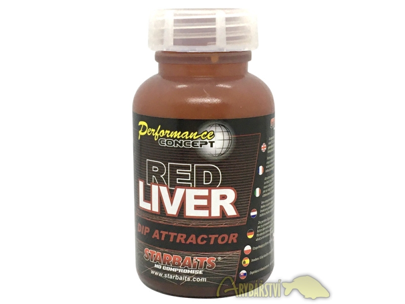 STARBAITS Dip Red Liver 200 ml