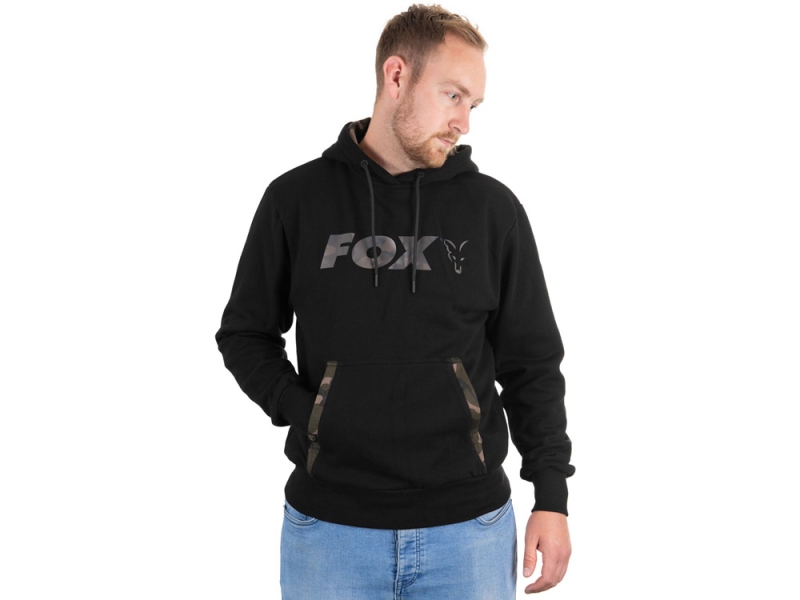 FOX Mikina Black Camo Print Hoody
