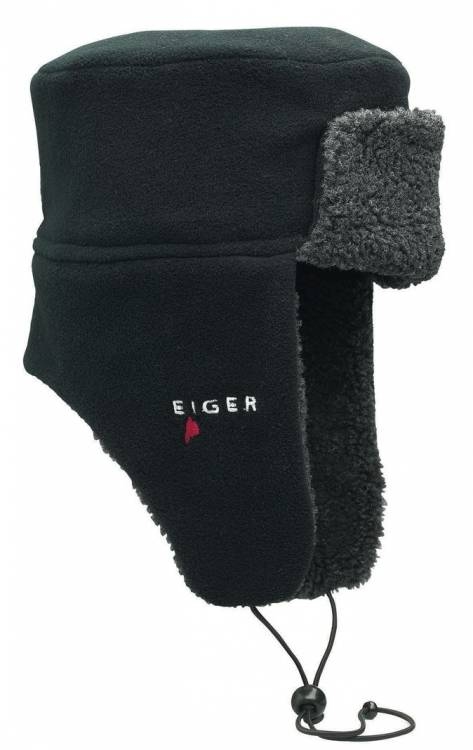 Zimní čepice EIGER Fleece Korean Hat Black S/M
