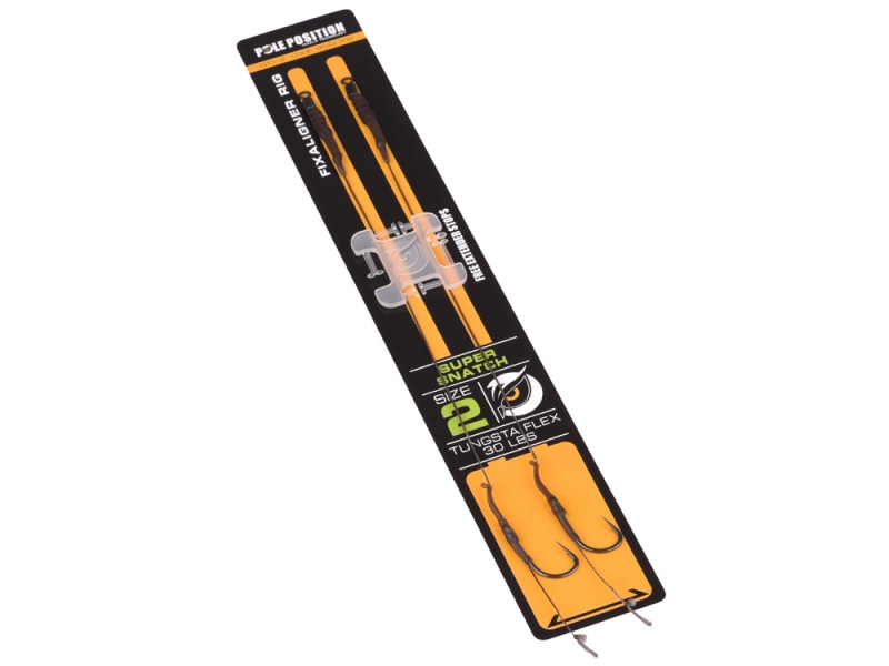 POLE POSITION Boilie návazec FixAlinger Rig Super Snatch 30 Lb 20 cm 2 ks