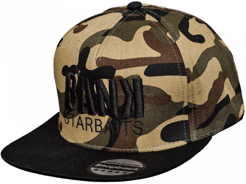 STARBAITS Kšiltovka Bank Snapback Cap Camo