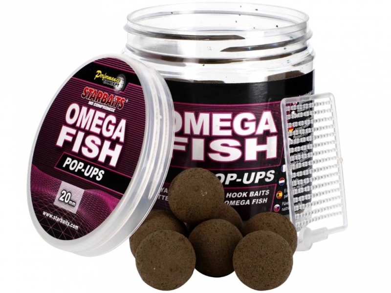 STARBAITS Plovoucí Boilies CONCEPT Omega Fish POP-UP 80 g