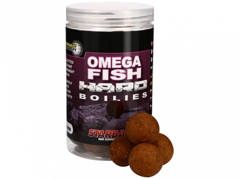 STARBAITS Omega Fish Hard Boilies 200 g