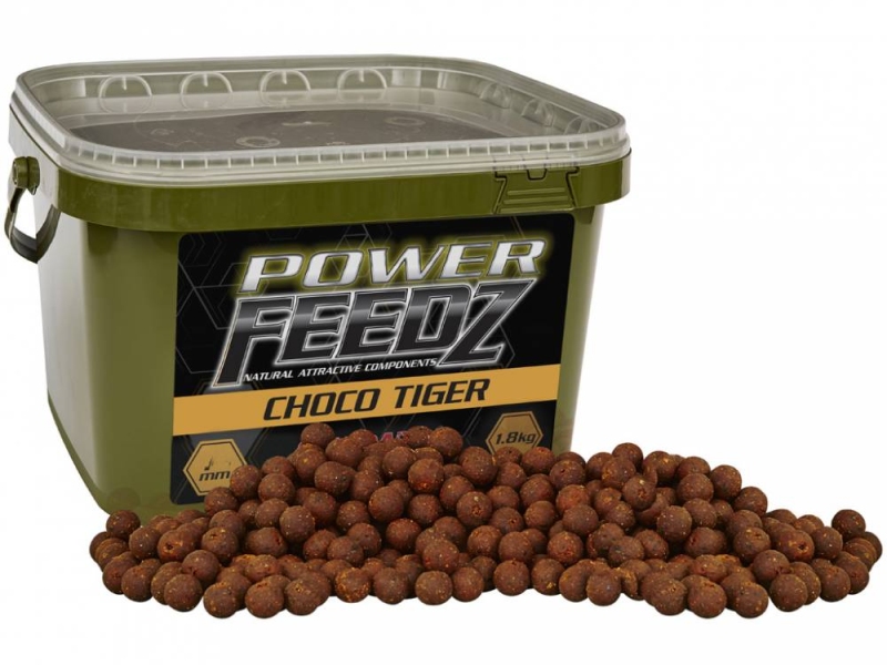 STARBAITS Boilie POWER FEEDZ Choco Tiger 1.8 kg