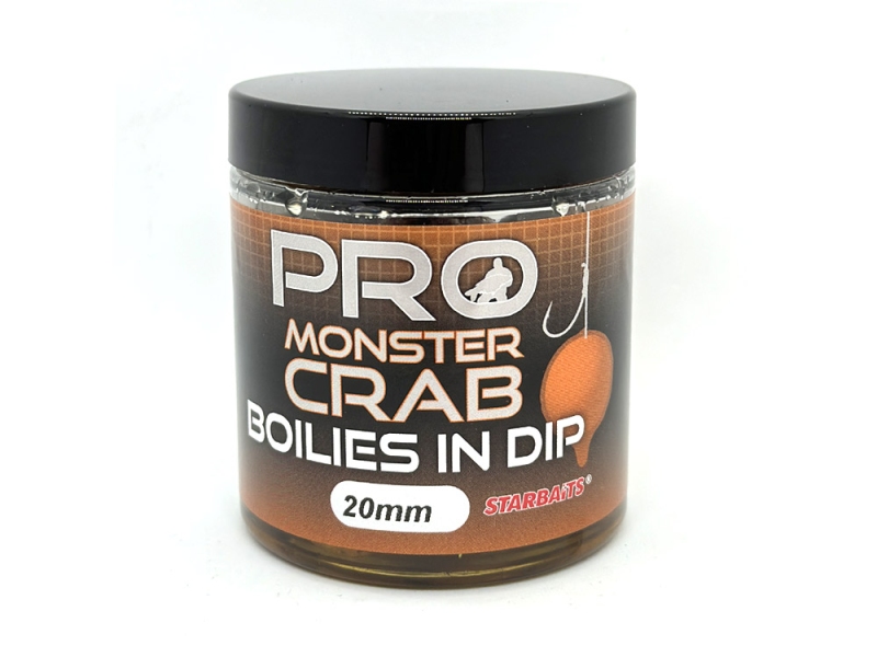 STARBAITS Boilies in Dip PRO Monster Crab 150 g