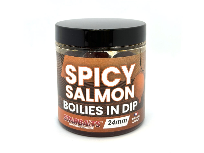STARBAITS Boilies in Dip Concept Spicy Salmon 150 g