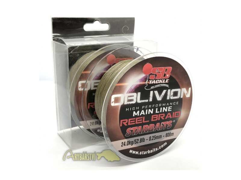 STARBAITS Splétaná šňůra Obvilion Reel Braid 300m
