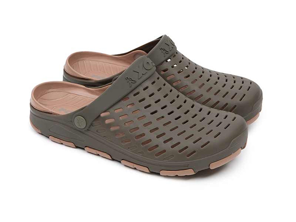 FOX Pantofle Khaki Clogs