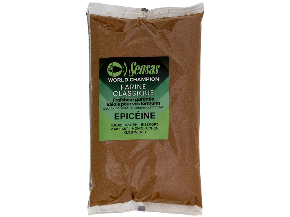 SENSAS Přísada do krmení Epiceine Sladký perník a biskvity 1kg