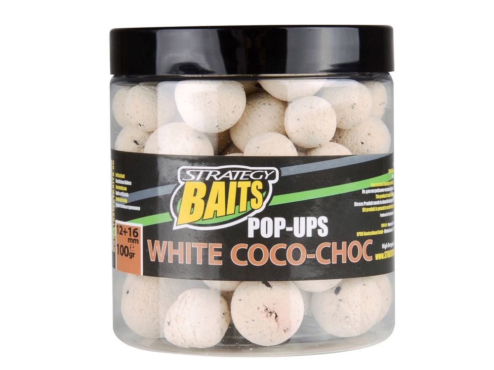 STRATEGY BAITS Plovoucí boilies  Pop-Ups  12mm 100g