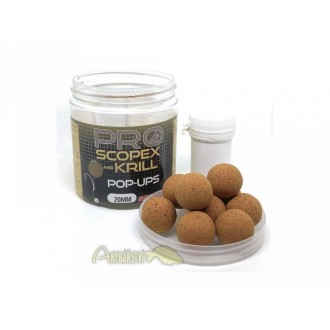 STARBAITS Plovoucí Boilies PROBIOTIC Scopex Krill Pop-Up 60g