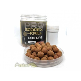 STARBAITS Plovoucí Boilies PROBIOTIC Scopex Krill Pop-Up 60g
