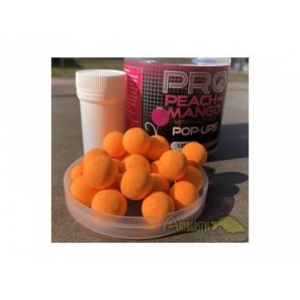 STARBAITS Plovoucí Boilies PROBIOTIC Peach Mango Pop-up 80g