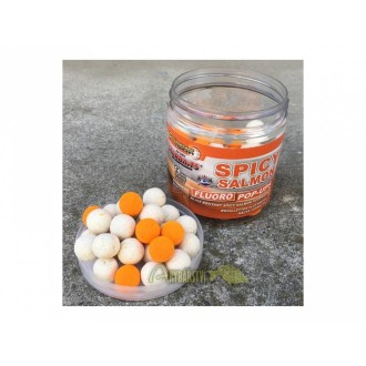 STARBAITS Plovoucí Boilies CONCEPT Fluo Spicy Salmon Pop-Up 14 mm 80 g