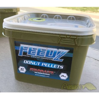 STARBAITS Pelety FEEDZ DONUTS 10mm 2kg