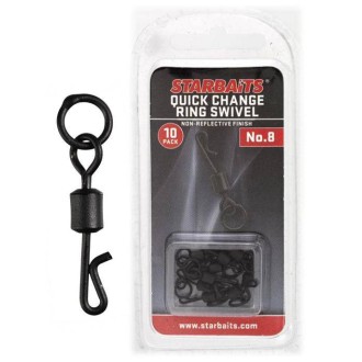 STARBAITS Obratlík Quick Change Ring Swivel