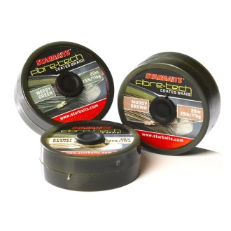 STARBAITS Návazcová šňůra Fibre-Tech Coated Braid 20m 35Lb
