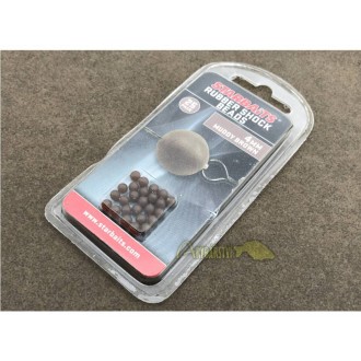 STARBAITS Gumové kuličky RUBBER SHOCK BEADS 25ks 4mm