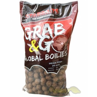 STARBAITS Boilies Grab Go Global 2.5kg 20mm