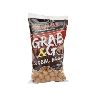 STARBAITS Boilies Grab Go Global 1kg 20mm