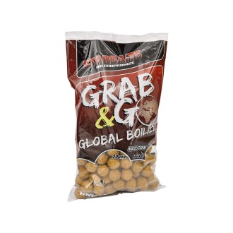 STARBAITS Boilies Grab Go Global 1kg 20mm