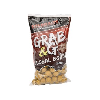 STARBAITS Boilies Grab Go Global 1kg 20mm
