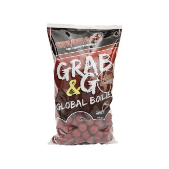STARBAITS Boilies Grab Go Global 1kg 20mm
