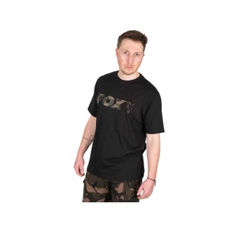 FOX Tričko Black Camo Logo T-Shirt