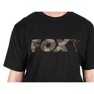 FOX Tričko Black Camo Logo T-Shirt