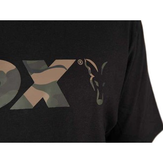 FOX Tričko Black Camo Logo T-Shirt