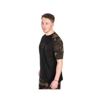 FOX Tričko Black Camo Outline T-Shirt