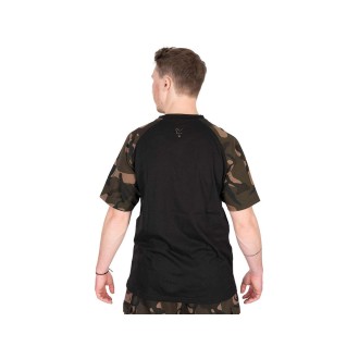 FOX Tričko Black Camo Outline T-Shirt