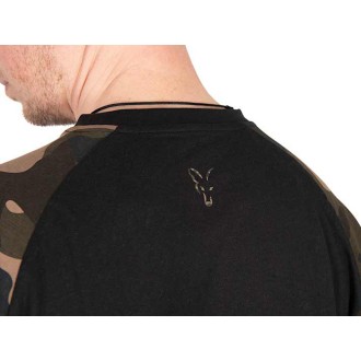 FOX Tričko Black Camo Outline T-Shirt