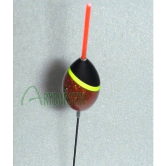 Splávek FISH BOMB 1007 s karbonovým dříkem