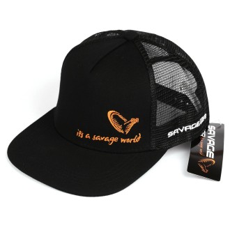 SAVAGE GEAR Kšiltovka All Black Cap Onesize Black Caviar