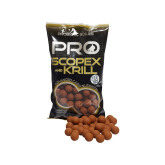 STARBAITS Boilies PRO Scopex Krill 800 g