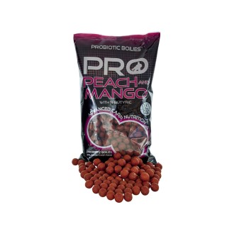 STARBAITS Boilies PRO Peach Mango 800 g