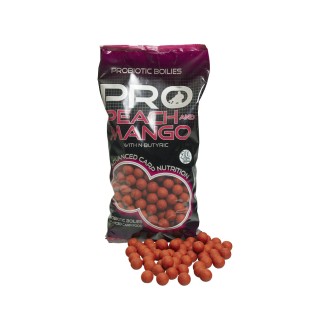 STARBAITS Boilies PRO Peach Mango 2 kg 20 mm