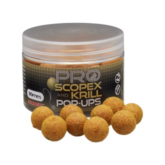 STARBAITS Plovoucí Boilies Pop Up PRO Scopex Krill 50 g