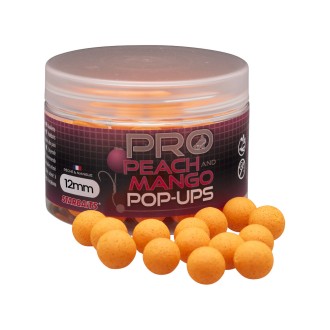 STARBAITS Plovoucí Boilies Pop Up PRO Peach Mango 50 g