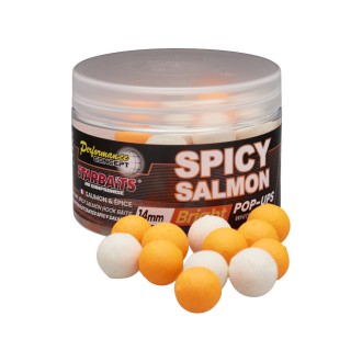 STARBAITS Plovoucí Boilies Bright Pop Up 50 g Spicy Salmon