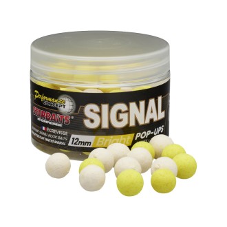 STARBAITS Plovoucí Boilies Bright Pop Up 50 g Signal